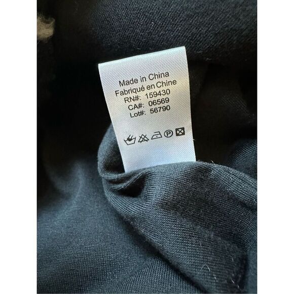 Elan Ember Sherpa Coat in Black and Beige Size S - Picture 11 of 11